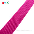 20mm pink polypropylene webbing for bag strap